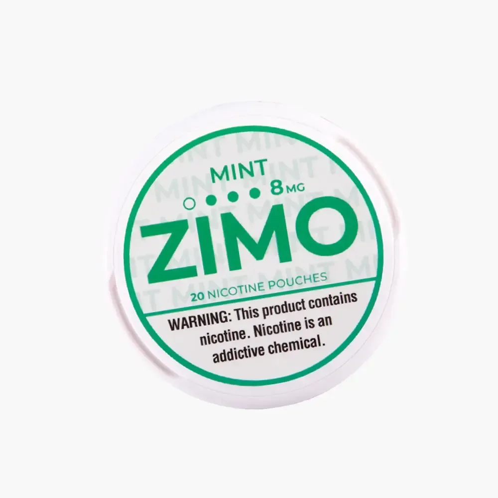 Zimo Nicotine Pouches - 9 Flavors, 3mg/6mg/8mg, 20 Per Can