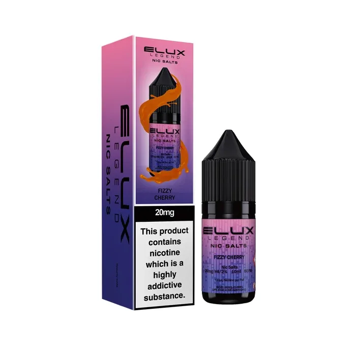 Fizzy Cherry 10ml Nic Salt E-Liquid by Elux Legend