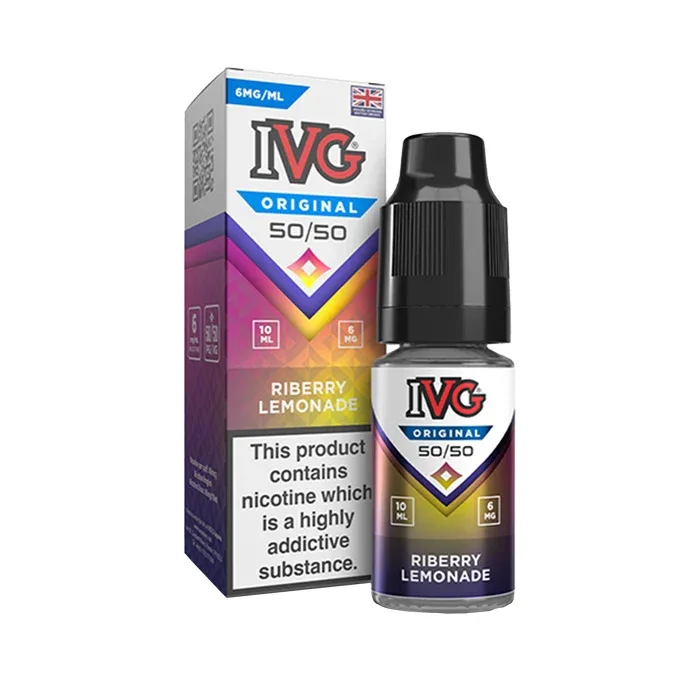 Riberry Lemonade E-Liquid by IVG Original 50/50