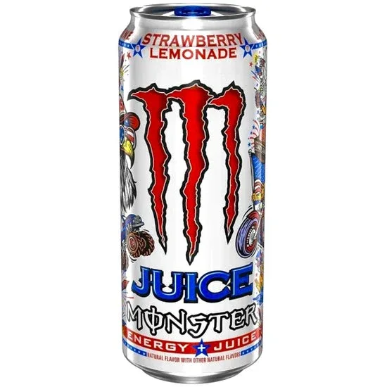 Monster Strawberry Lemonade 473ml