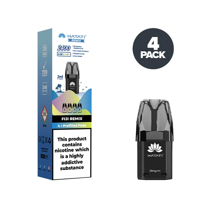 Hayati Remix Fiji 2400 Prefilled Pods