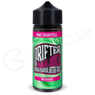 Spearmint Shortfill E-Liquid by Drifter Bar Juice 100ml