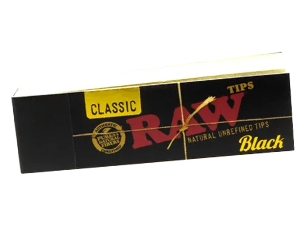 RAW Classic Black Rolling Tips