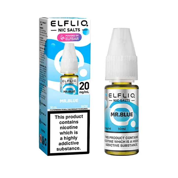 ELFLIQ Mr Blue 10ml Nicotine Salt E-Liquid