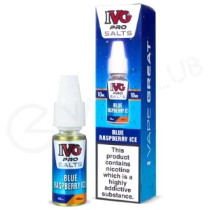 Blue Raspberry Ice E-Liquid by IVG Pro Salts