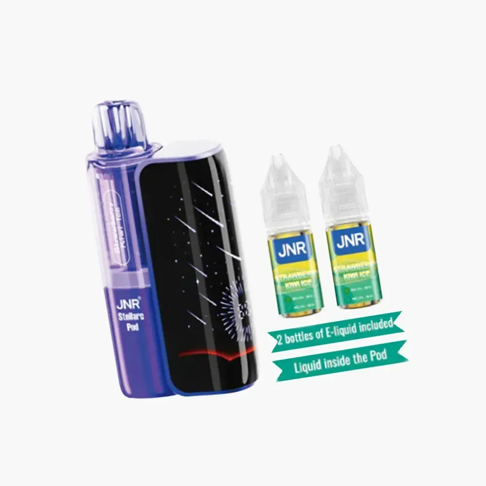 JNR Stellarc 100K Kit - 100,000 Puffs, Dual Battery, Refillable