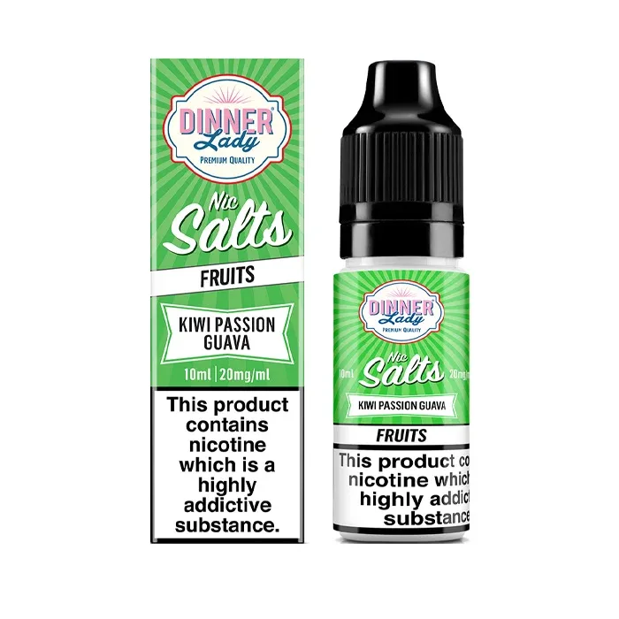 Dinner Lady Kiwi Passion Guava 10ml Nic Salt E-Liquid