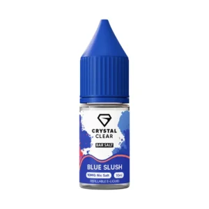 Crystal Clear Nic Salt Eliquid 10ml - Blue Slush