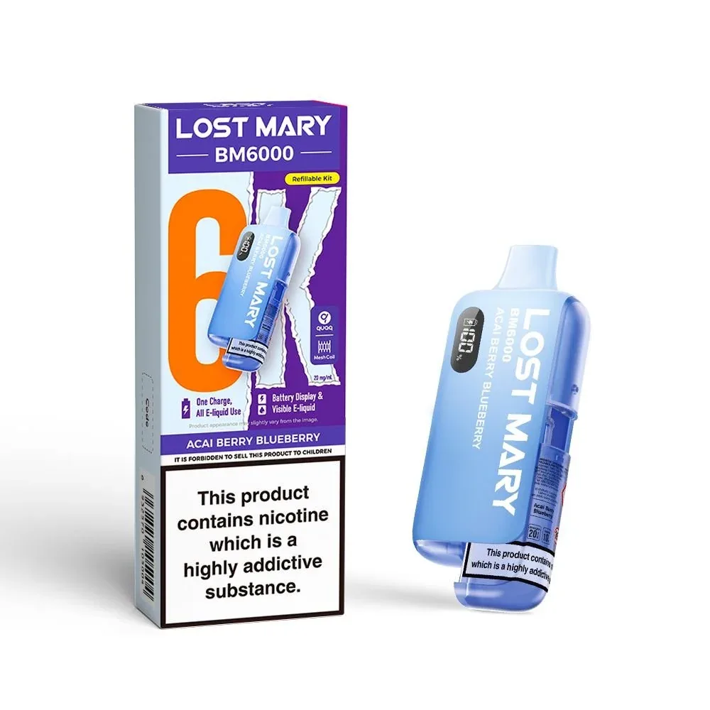 Lost Mary BM6000 Pre Filled Pod Vape Kit