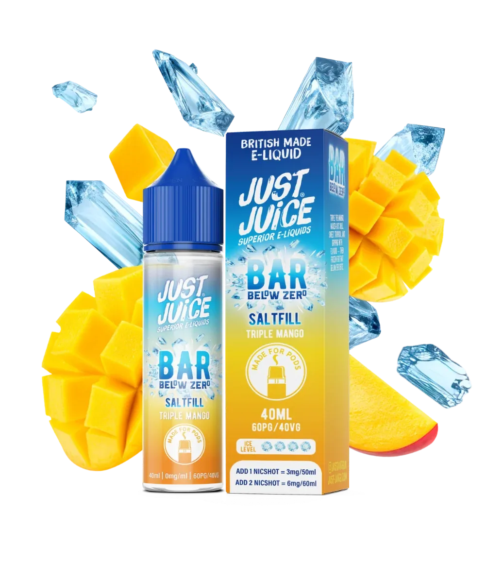 Triple Mango Bar Saltfill by Just Juice 40ml