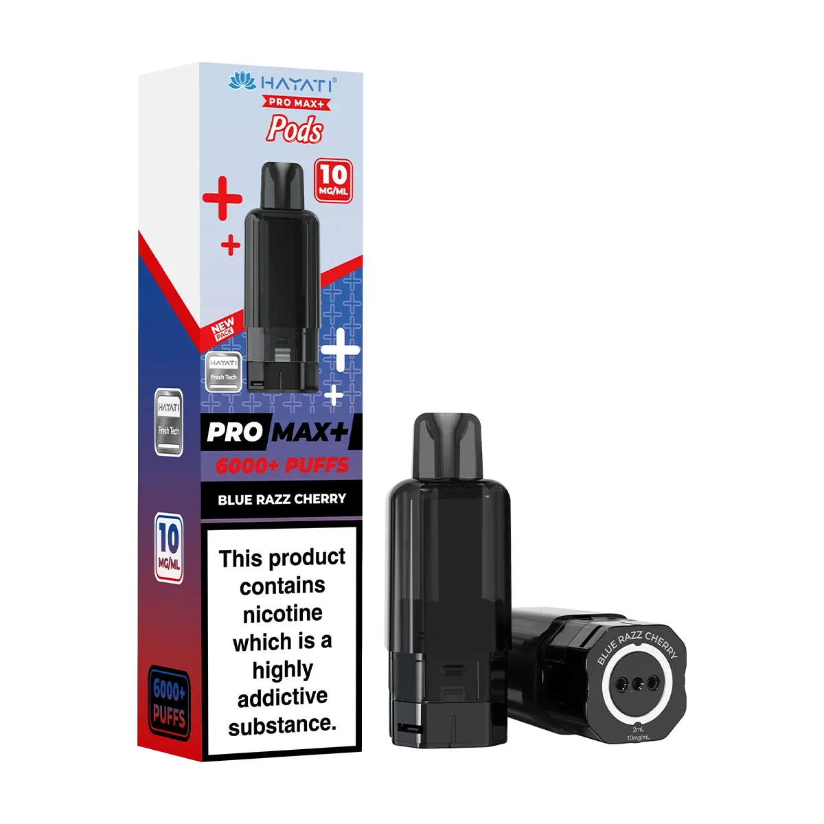 Blue Razz Cherry Hayati Pro Max+ Refill Pack - Image 2