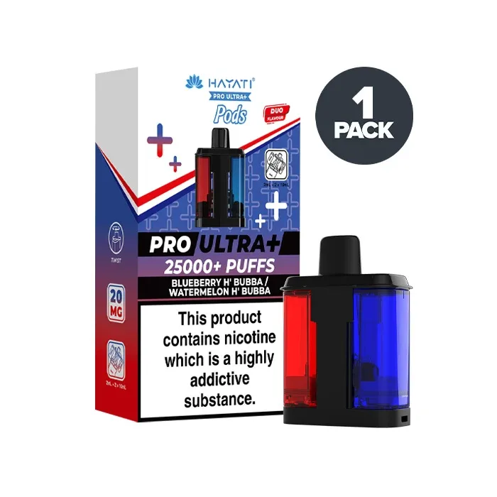 Blueberry H'Bubba / Watermelon H'Bubba Hayati Pro Ultra Plus Refill Pack
