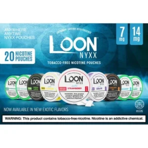 LOON NYXX TOBACCO FREE NICOTINE POUCHES - 20CT