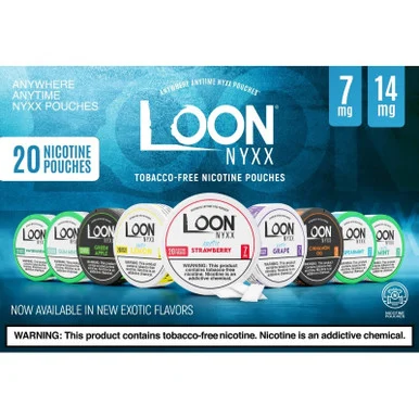 LOON NYXX TOBACCO FREE NICOTINE POUCHES - 20CT