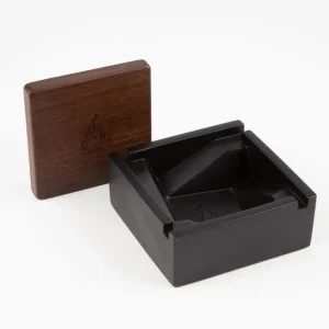BRNT Briq - Concrete Ashtray w/ Walnut Lid -Limited Edition