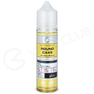Pound Cake Shortfill E-Liquid by Glas Basix 50ml