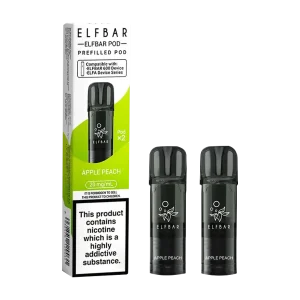 Apple Peach Elfbar 600 Pods