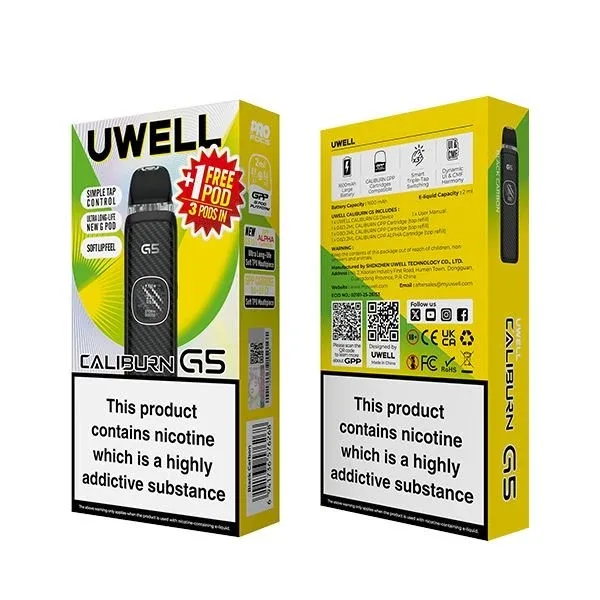 Uwell Caliburn G5 Pod Vape Kit - Image 2