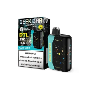 Gum Mint Geek Bar Hookah X 25K