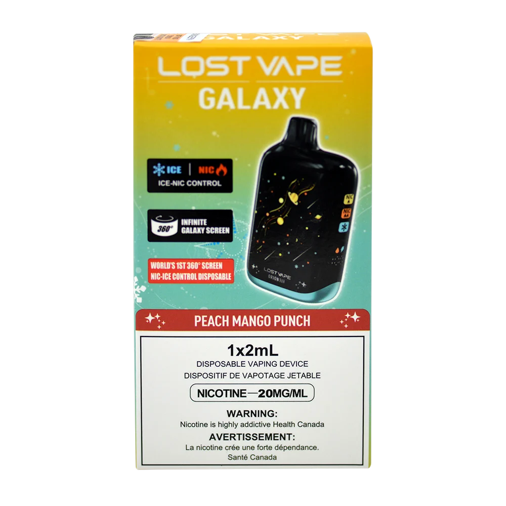Orion Bar Galaxy Peach Mango Punch Ice 2ml 20mg