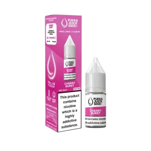 Cherry Burst 10ml Nic Salt E-Liquid by Pukka Juice 5000+