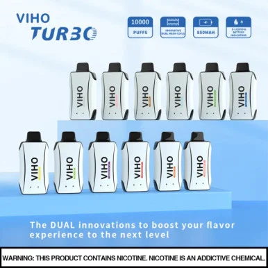 VIHO TURBO 5% NICOTINE 10K 10,000 PUFFS DISPOSABLE VAPE