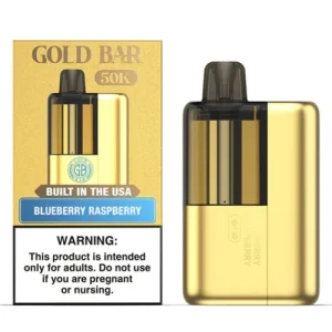 Gold Bar Max Blueberry Raspberry 50K Nixodine Disposable