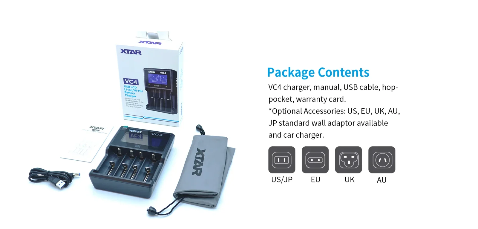 Xtar VC4 Battery Charger - Image 2