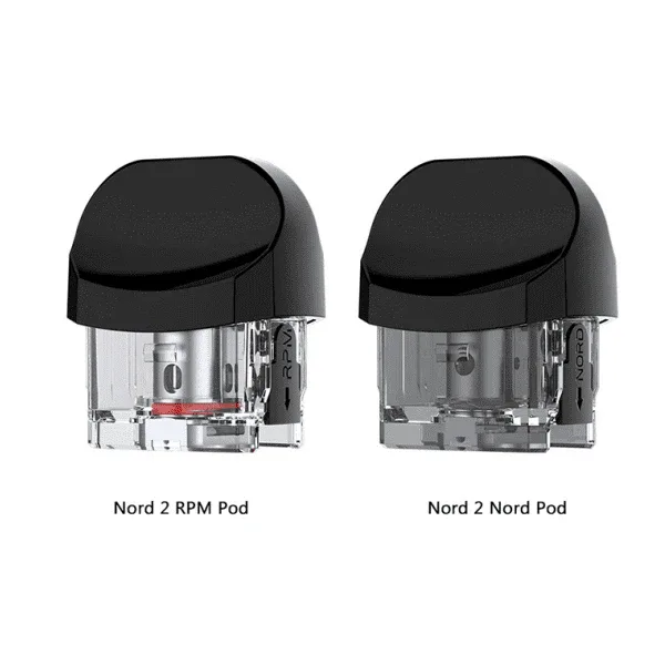 SMOK Nord 2 Pods 3-Pack Replacement Cartridges No coils - Image 2