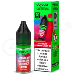 Strawberry Raspberry Cherry Ice Nic Salt E-Liquid by Dojoliq
