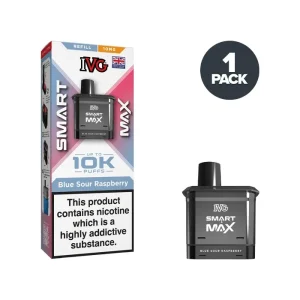 Blue Sour Raspberry IVG Smart Max Refill Pack