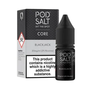 Blackjack Nicotine Salt by Pod Salt Core
