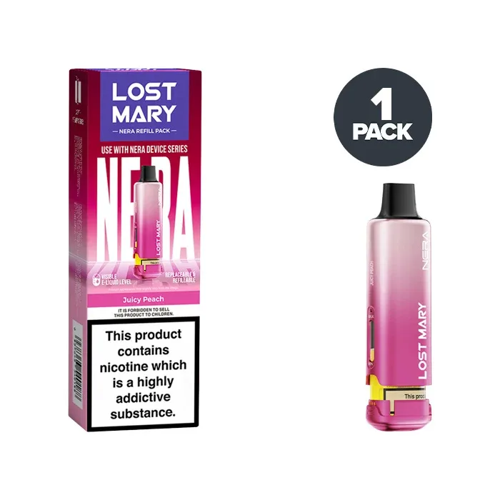 Juicy Peach Lost Mary Nera 15K Refill Pack