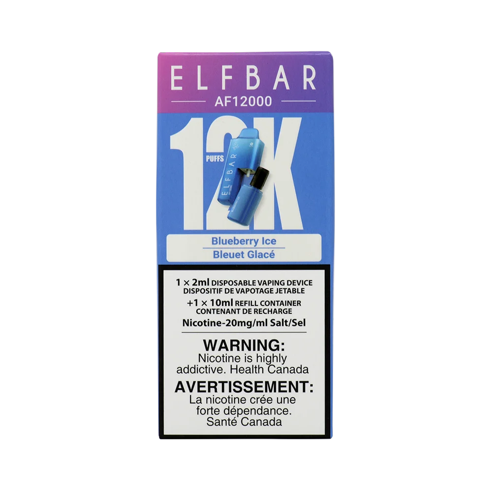 Elf Bar AF12000 Blueberry Ice 2ml 20mg