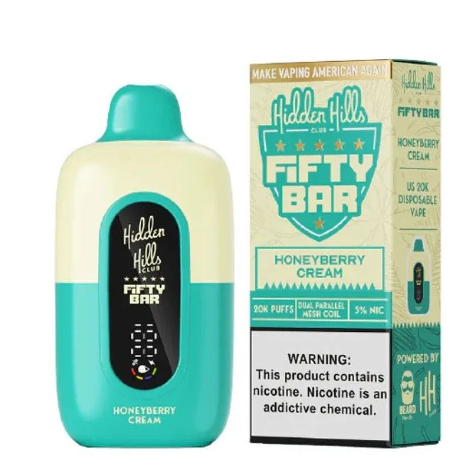 Hidden Hills FIFTY Bar 20K Nicotine Disposable
