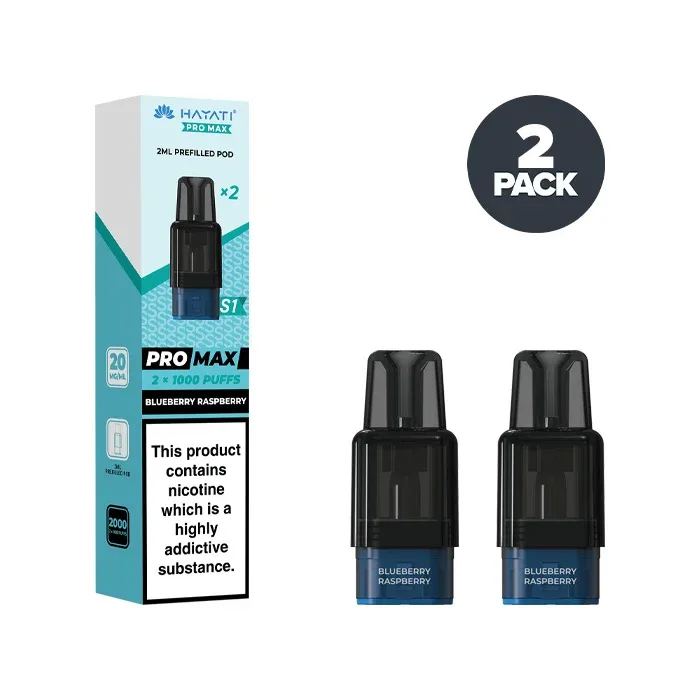 Blueberry Raspberry Hayati Pro Max S1 Prefilled Pods