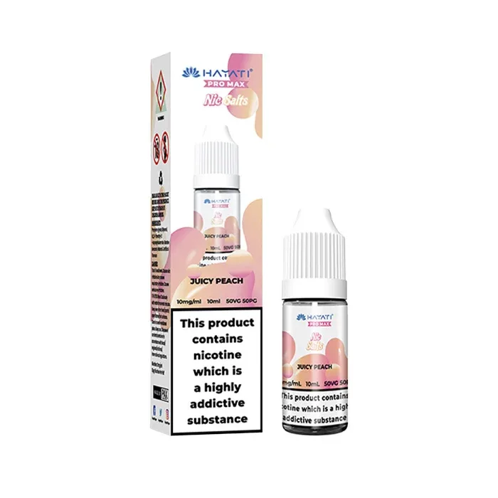 Juicy Peach Nic Salt E-Liquid by Hayati Pro Max