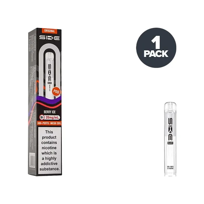 Berry Ice SKE Bar 600 Prefilled Pods