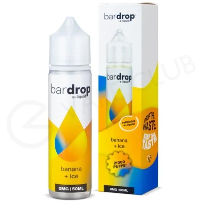 Banana Ice Shortfill E-Liquid by Bar Drop 50ml