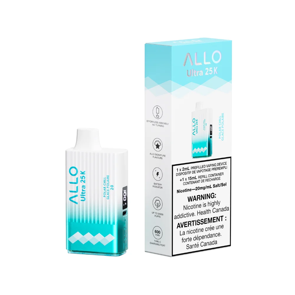 Allo Ultra 25K Polar Chill 2ml 20mg