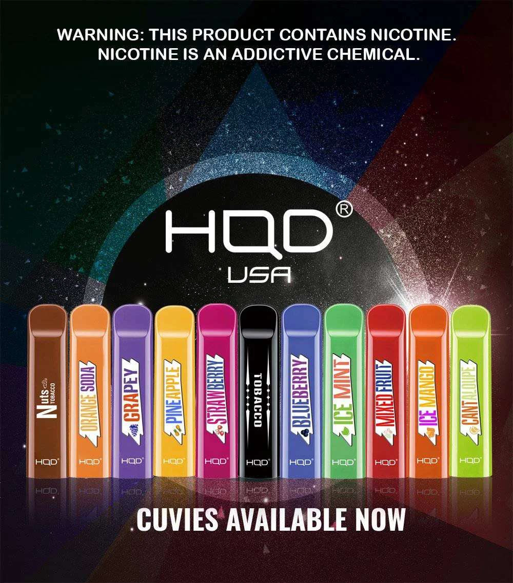 HQD Cuvie Disposable Vape Device - 3PK - Image 2