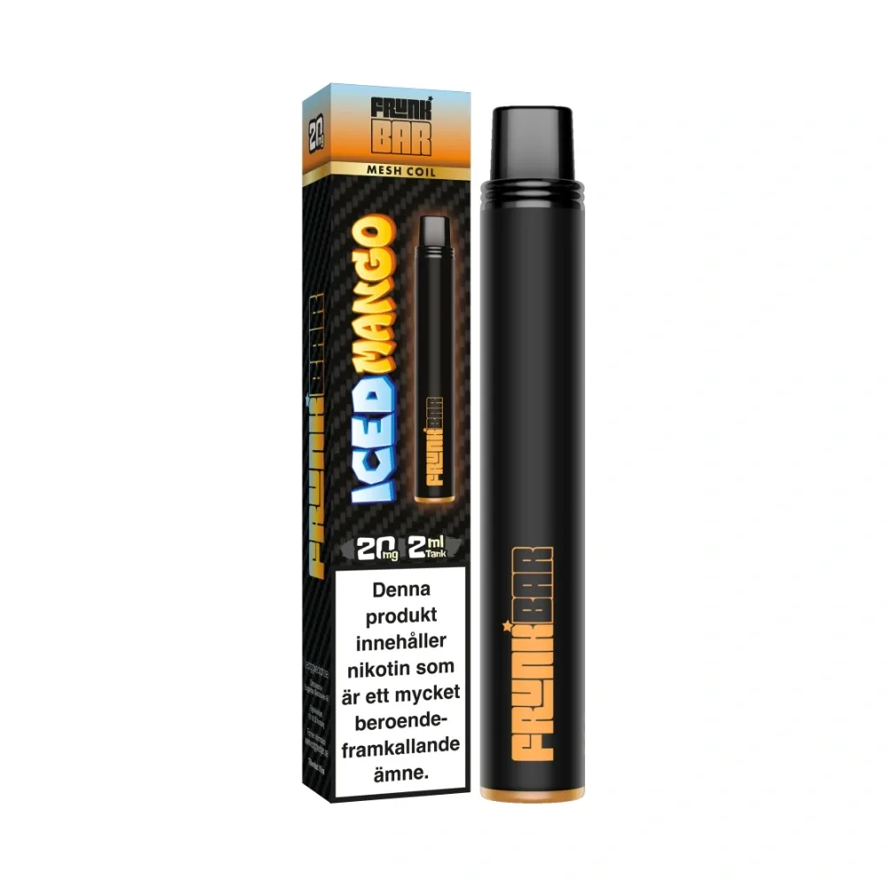 Frunk Bar – Iced Mango (20 mg, Engångs vape)