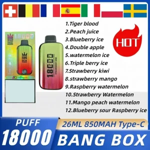 BANG BOX 18000 Puffs Disposable Vapes