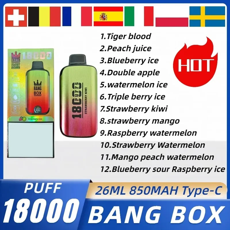 BANG BOX 18000 Puffs Disposable Vapes