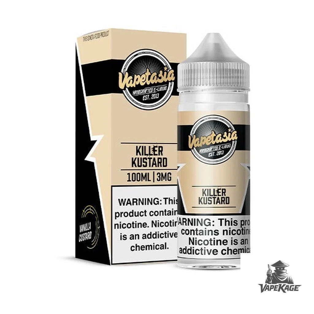 Original Killer Kustard — Vapetasia 100mL Freebase