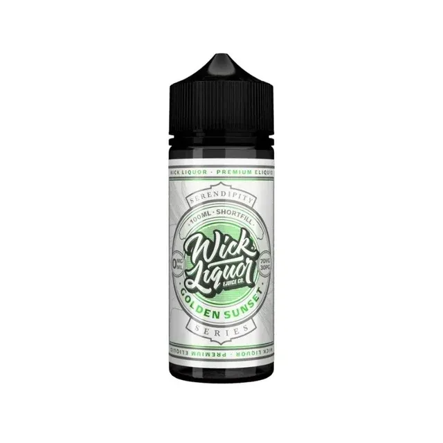 Wick Liquor Serendipity Shortfill 100ml - Golden Sunset
