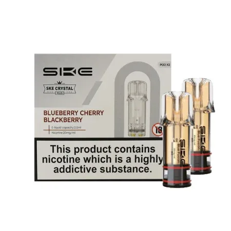 SKE Crystal Plus Pods - Blueberry Cherry Blackberry - Image 2