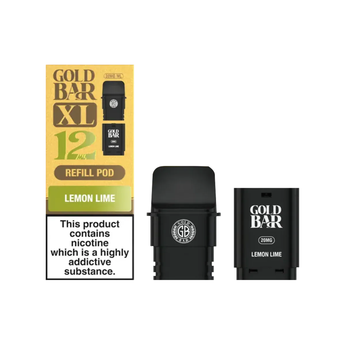 Lemon Lime Gold Bar XL Refill Pack