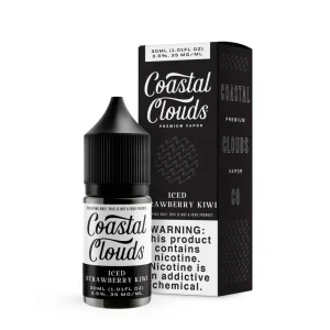 Coastal Clouds Salt Iced Strawberry Kiwi eJuice