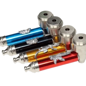 3" Full Colour Metal Pipe With Cover